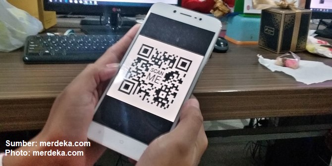 penukaran uang lebaran menggunakan qris